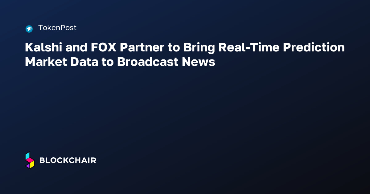 Kalshi and FOX Partner to Bring Real-Time Prediction Market Data to ...