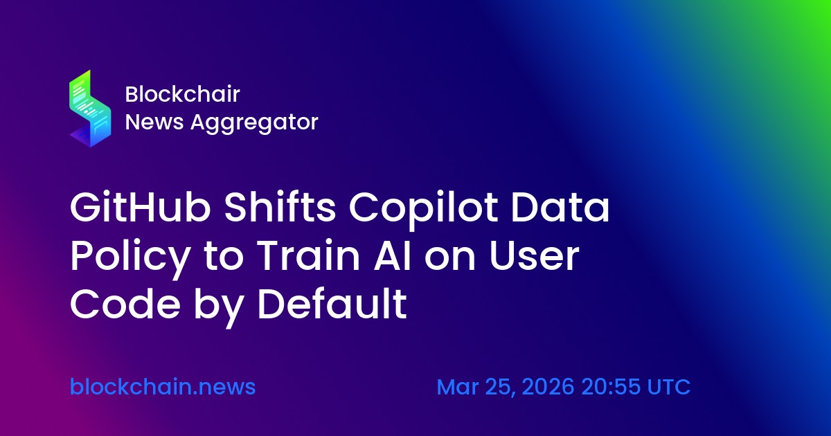 GitHub Shifts Copilot Data Policy to Train AI on User Code by Default ...