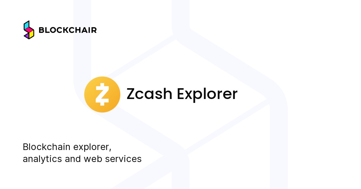 Zcash block explorer api сравнение обмен биткоин в банках